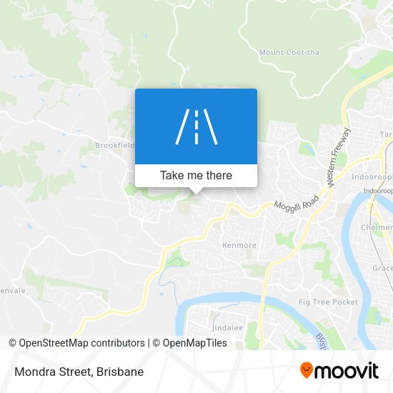 Mondra Street map