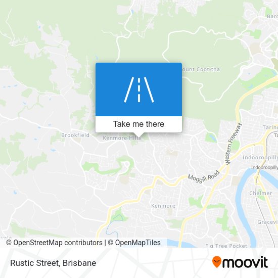 Rustic Street map