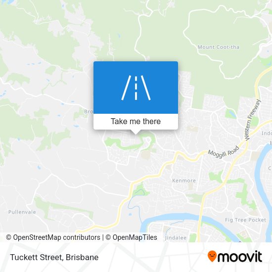 Tuckett Street map