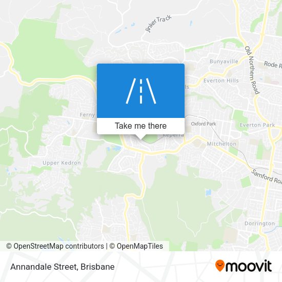 Annandale Street map