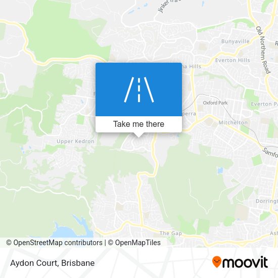 Aydon Court map