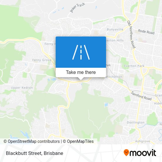 Blackbutt Street map