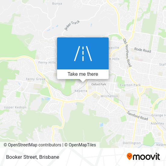Booker Street map