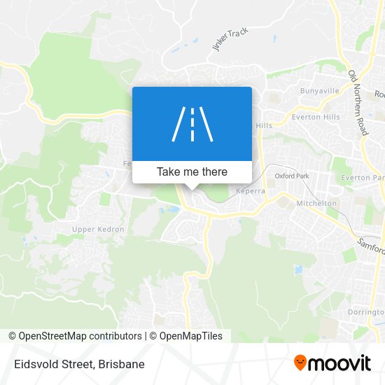 Eidsvold Street map