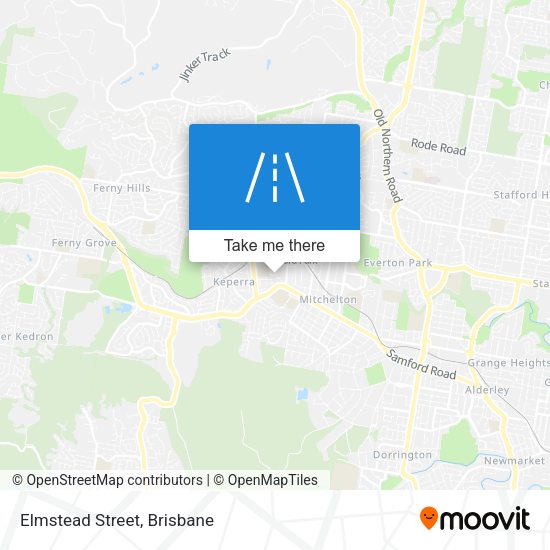 Elmstead Street map
