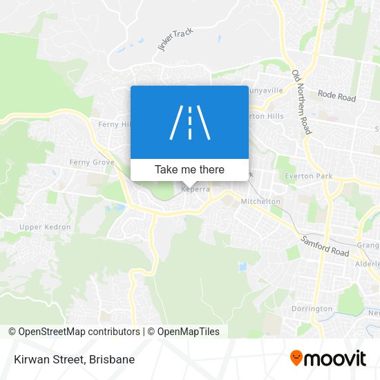 Kirwan Street map