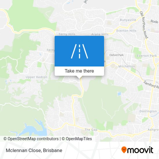Mclennan Close map