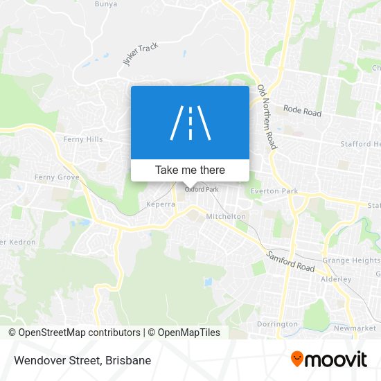 Wendover Street map