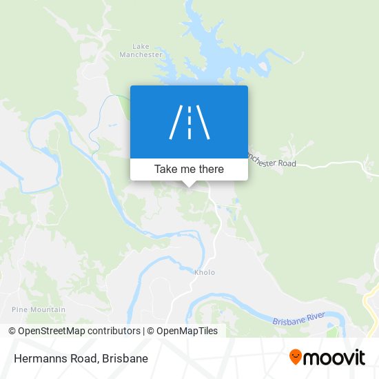 Hermanns Road map