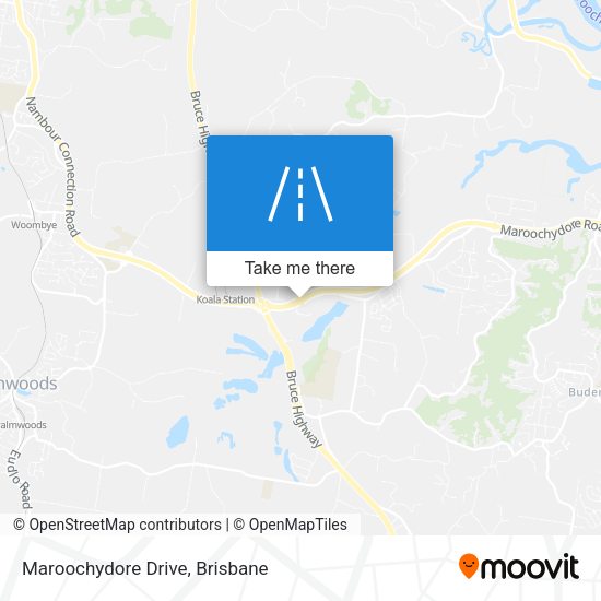 Maroochydore Drive map
