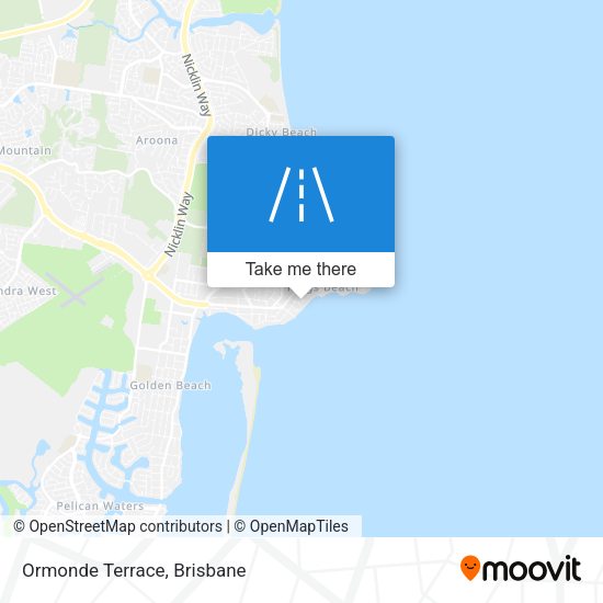 Ormonde Terrace map