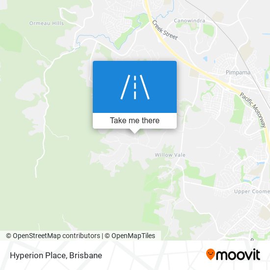 Hyperion Place map