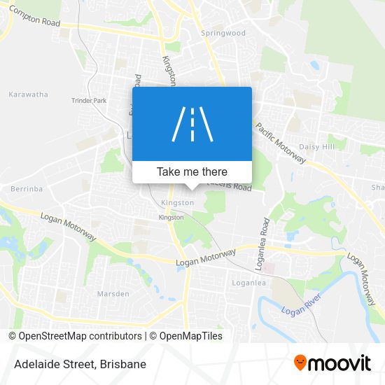 Adelaide Street map