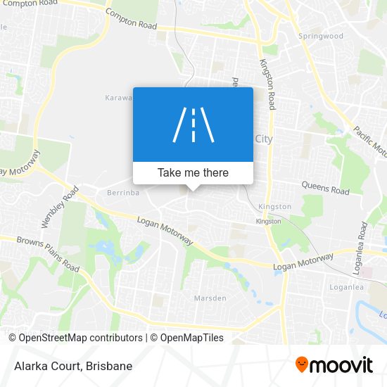 Alarka Court map