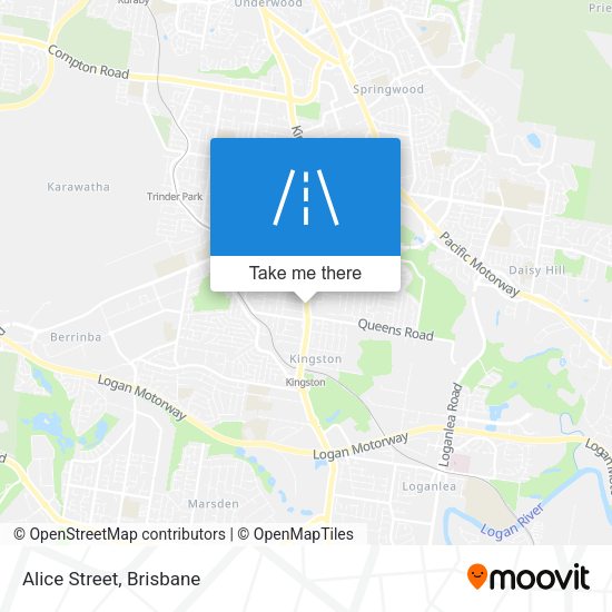 Alice Street map