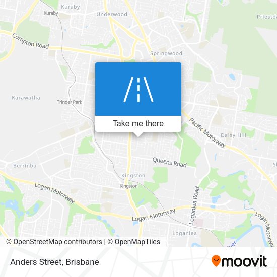 Anders Street map