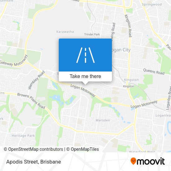 Apodis Street map