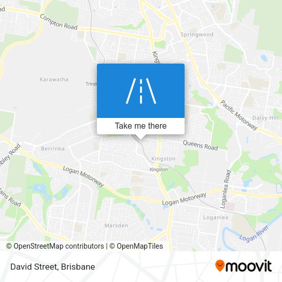David Street map