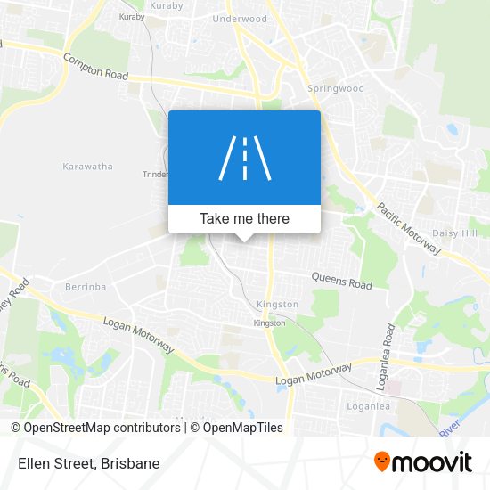 Ellen Street map