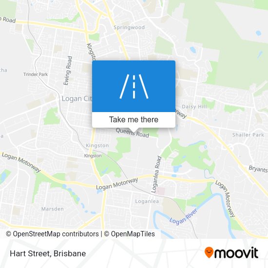 Hart Street map