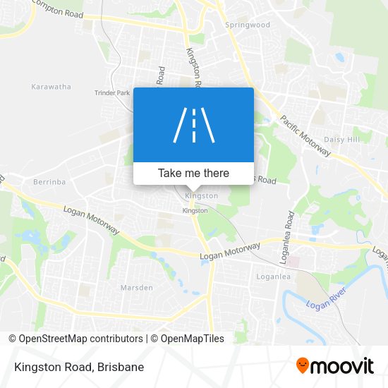 Kingston Road map