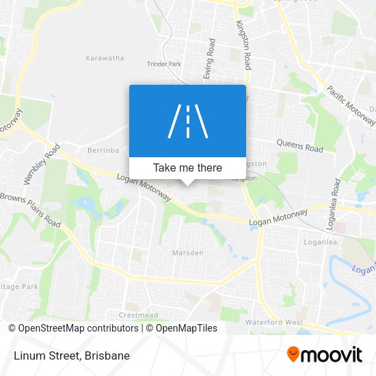 Linum Street map