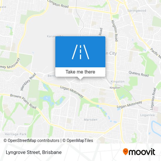 Lyngrove Street map