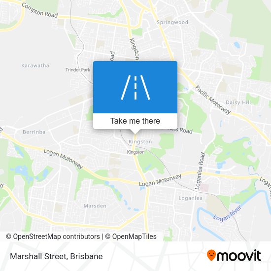 Marshall Street map