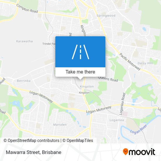 Mawarra Street map