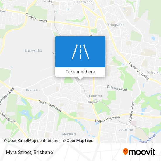 Myra Street map