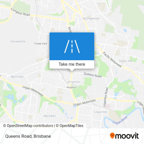Queens Road map