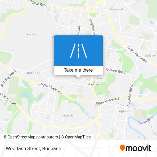 Woodash Street map