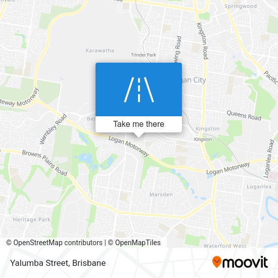 Yalumba Street map