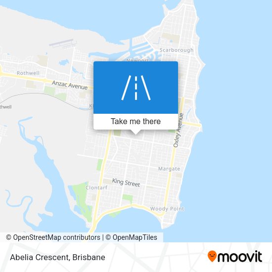 Abelia Crescent map