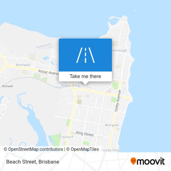 Beach Street map