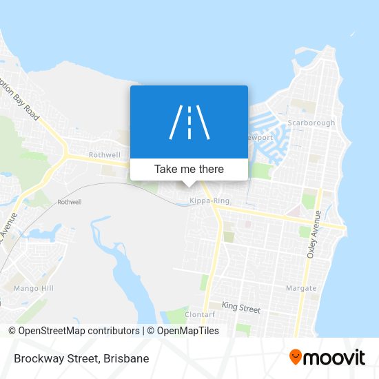 Brockway Street map