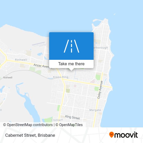 Cabernet Street map