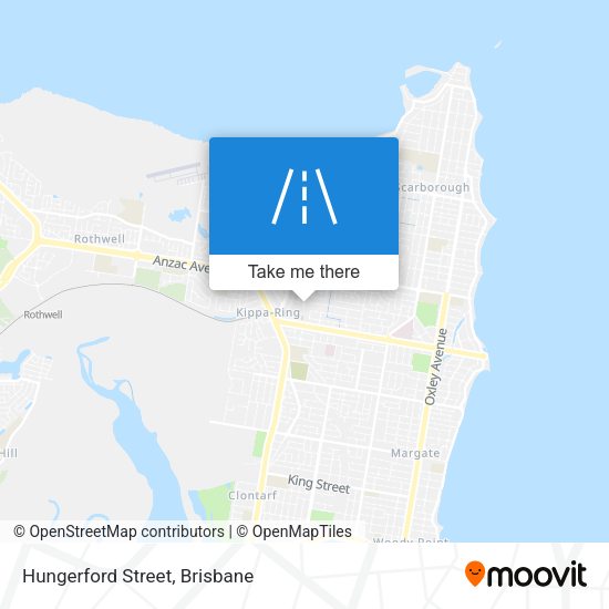 Hungerford Street map