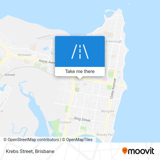Krebs Street map
