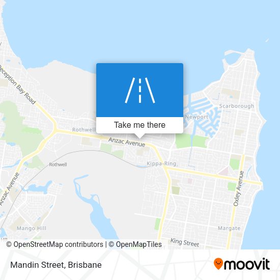 Mandin Street map
