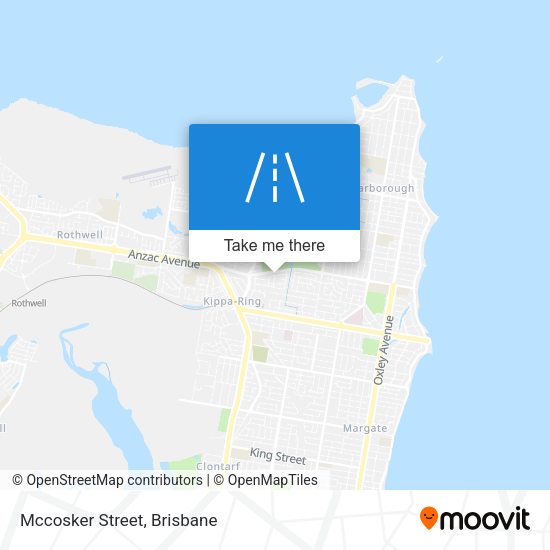 Mccosker Street map