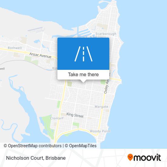 Nicholson Court map