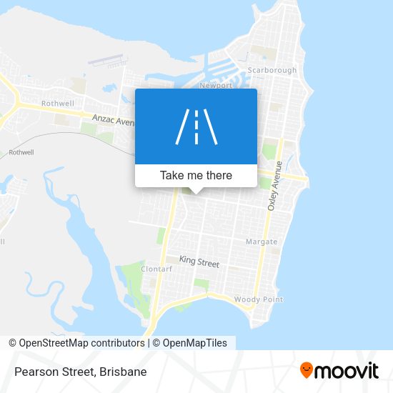 Pearson Street map
