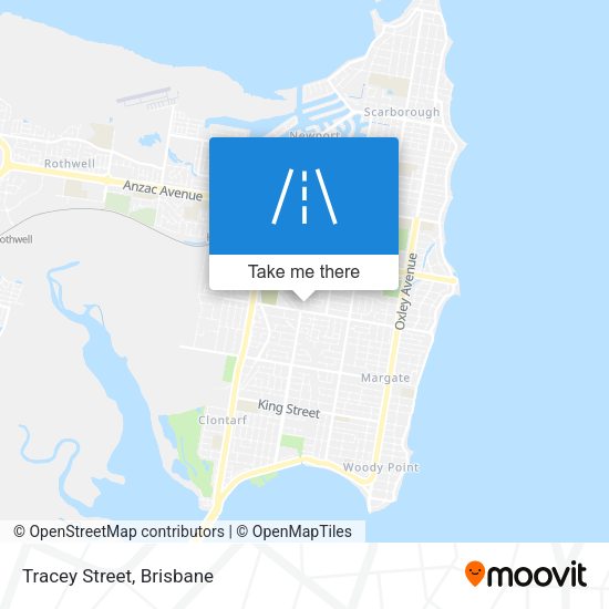 Tracey Street map