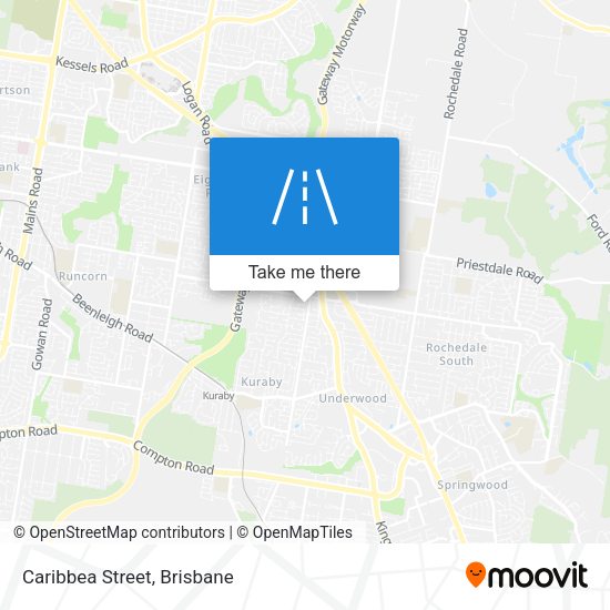 Caribbea Street map