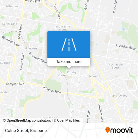 Colne Street map