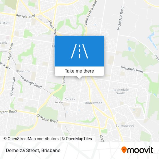 Demelza Street map
