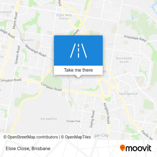Elsie Close map