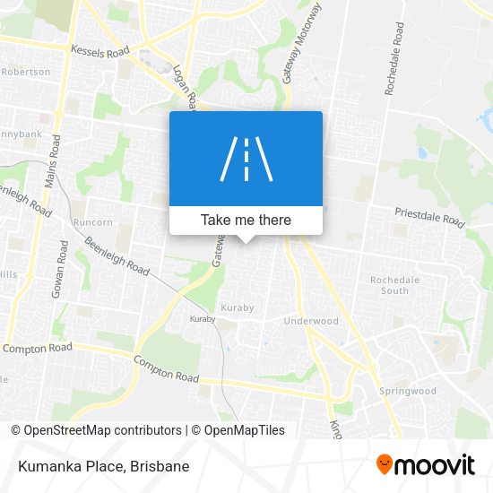 Kumanka Place map