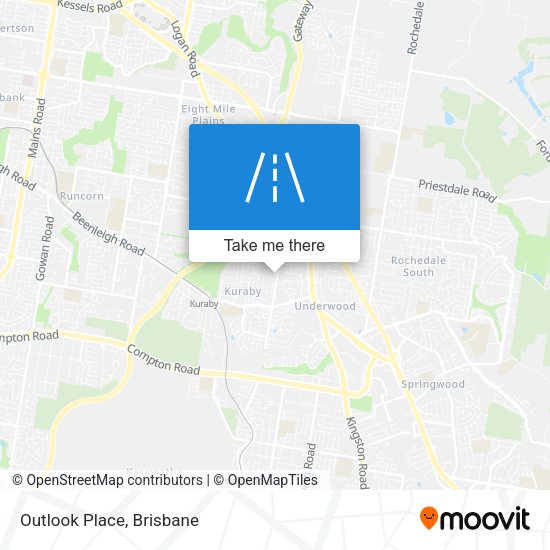 Outlook Place map